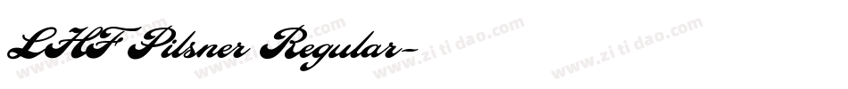 LHF Pilsner Regular字体转换
